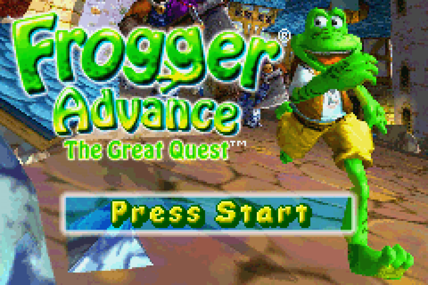 Frogger Advance - The Great Quest